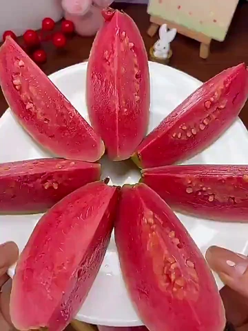 来自广西的甜蜜诱惑，红心芭乐开启舌尖盛宴！