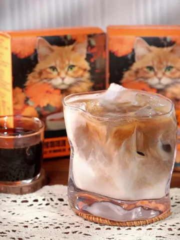 就是它！金猫20倍超浓缩咖啡液，一盒硬控打工魂一整天！