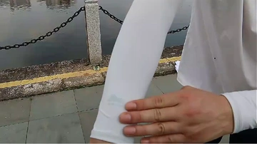 这冰袖，我要焊在胳膊上