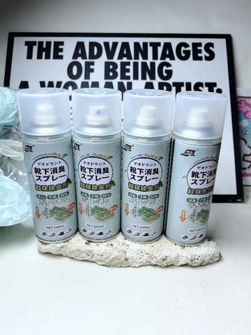被这个鞋子除臭喷雾惊艳到了！260ml四瓶装