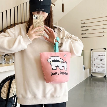 后悔没早用这帆布水桶包！