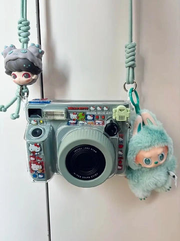 🎞️复古宽幅绿，氛围感直接拉满！富士instax wide