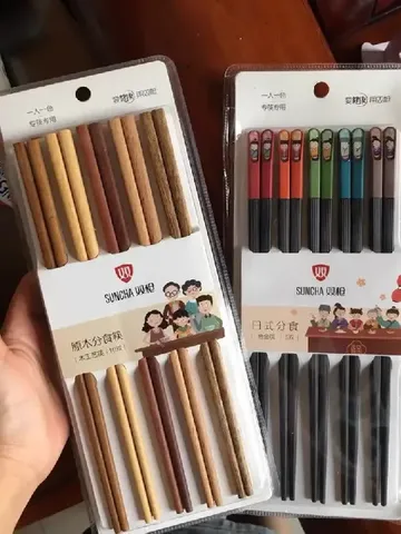 双枪红檀木筷：家庭餐具的品质之选