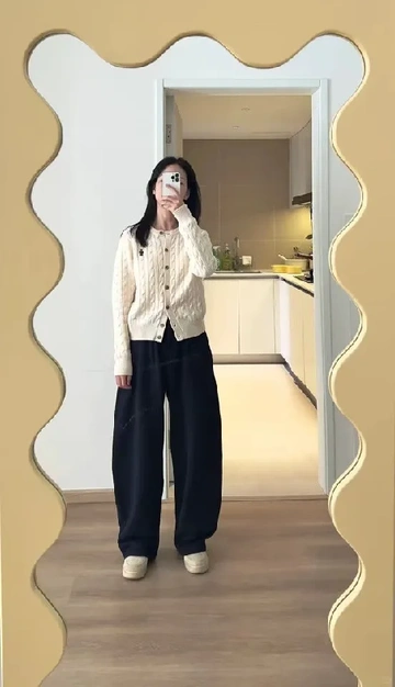 终于找到一条全能的冬季神裤！！浪莎羊羔绒运动裤