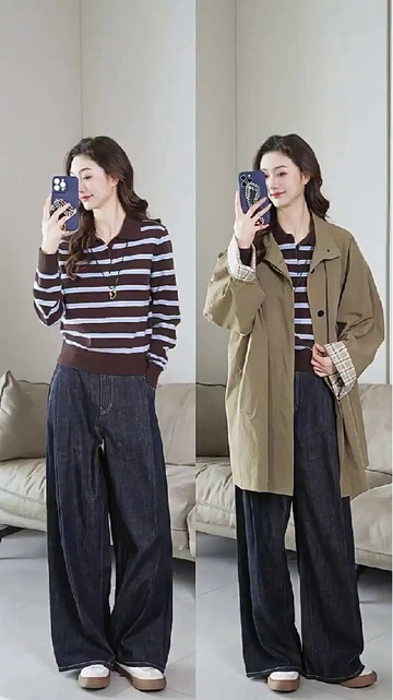 我宣布！这款阔腿裤就是春秋神裤👖