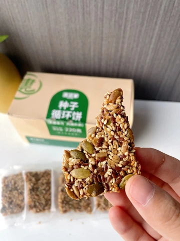 后悔没多囤！喜滋羊燕麦饼，孕期必备超好吃😅