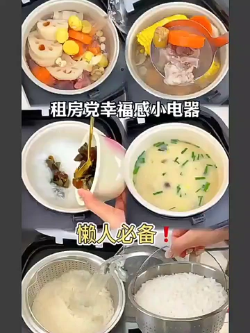 几十块就能拥有的多功能电饭煲！打工人必备神器🌟
