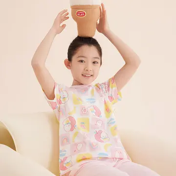 给小朋友的春夏惊喜👧👦这款睡衣绝了！