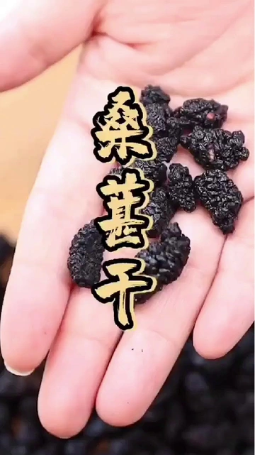 养生人必锁死这款花青素满满的桑椹干！