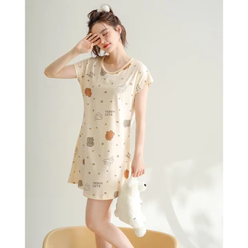 👗芬腾新品睡裙，打造夏日可爱居家风